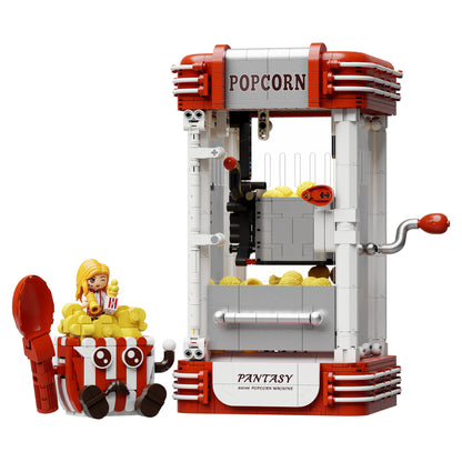 Pantasy - Retro Popcorn Maker Machine - 1201 Pcs - Pa85046