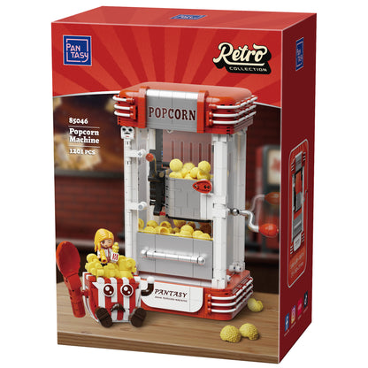 Pantasy - Retro Popcorn Maker Machine - 1201 Pcs - Pa85046