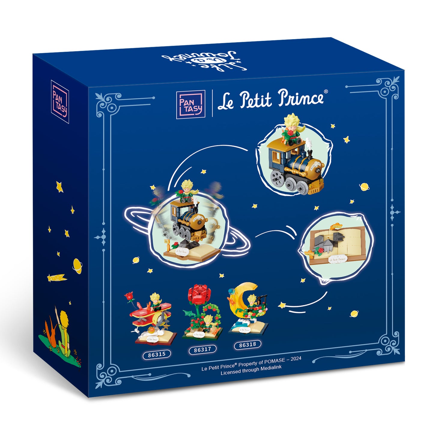 Pantasy - Le Petit Prince™ Starry Ride Train - 205 Pcs - Pa86316