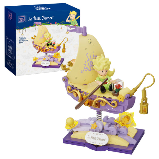 Pantasy - Le Petit Prince™ Starry Ride Boat - 114 Pcs - Pa86329