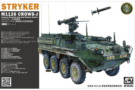 1/35 AFV Club - US Army M1126 Stryker CROWS-J w/ FGM-148 Javelin Vehicle