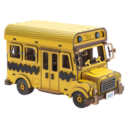 Puremind - Peanuts™ Snoopy Yellow School Bus - Pm1204