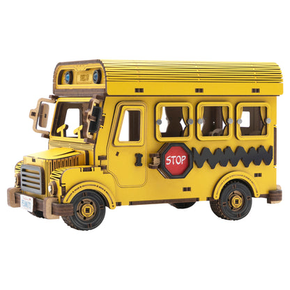 Puremind - Peanuts™ Snoopy Yellow School Bus - Pm1204