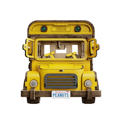 Puremind - Peanuts™ Snoopy Yellow School Bus - Pm1204