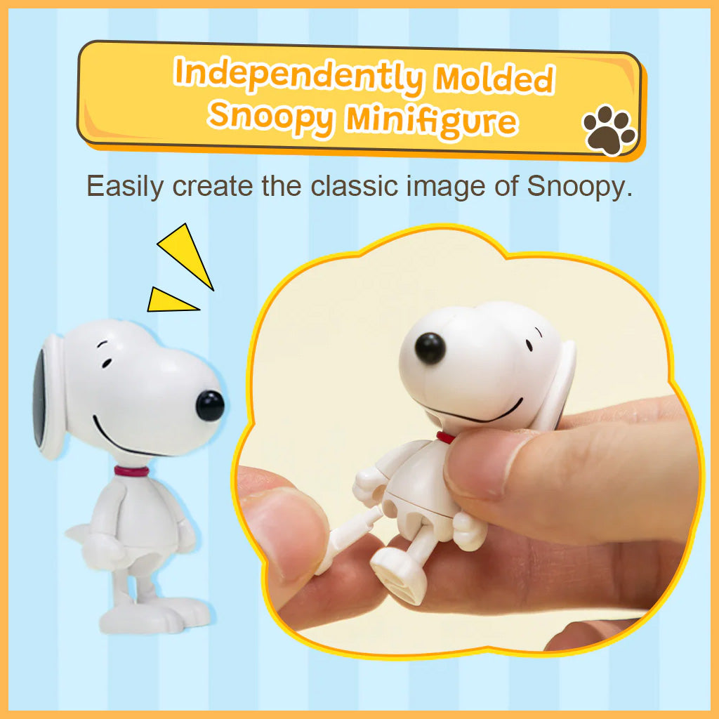 Puremind - Peanuts™ Snoopy Yellow School Bus - Pm1204