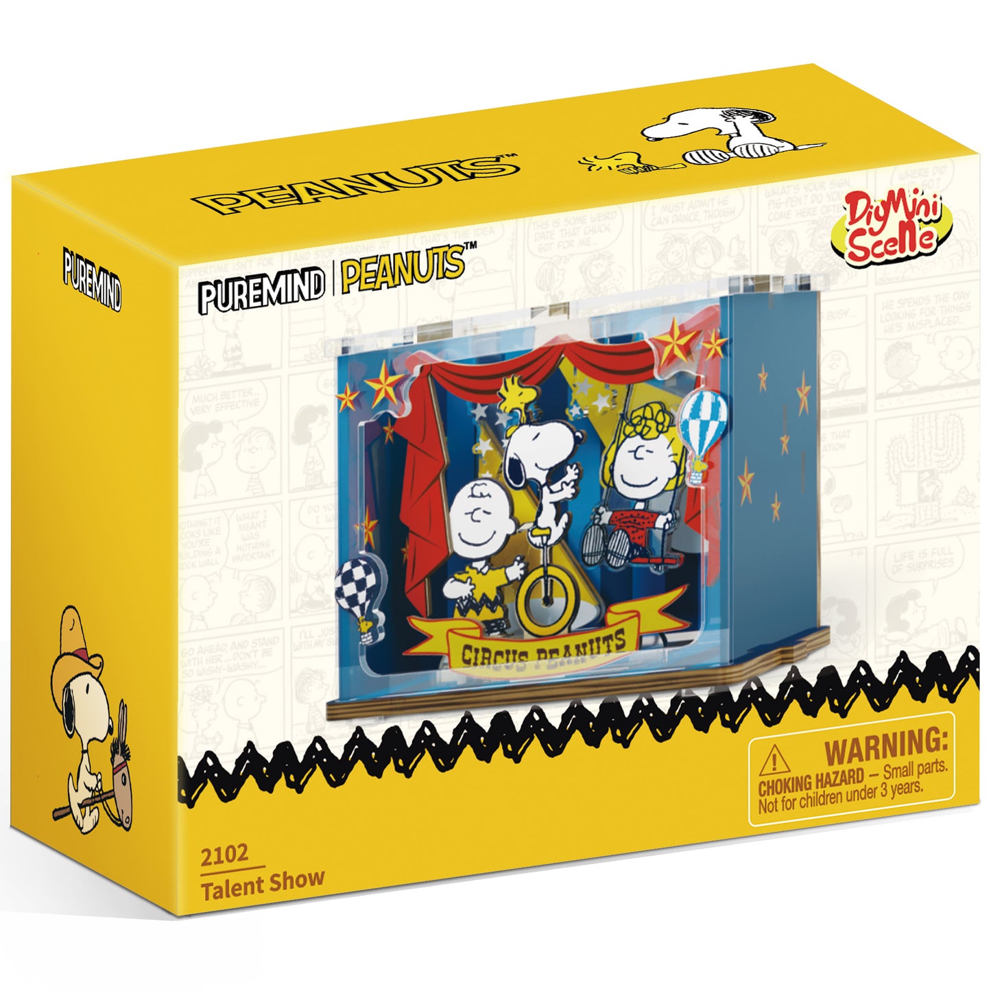 Puremind - Peanuts™ Snoopy & Charlie Brown Circus Talent Show - Pm2102