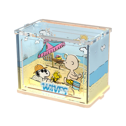 Puremind - Peanuts™ Snoopy & Charlie Brown Chilling At The Beach - Pm2103