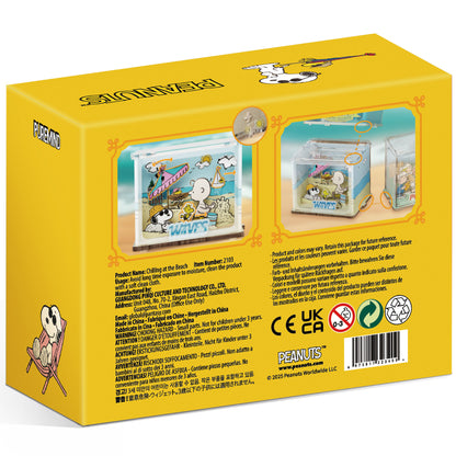 Puremind - Peanuts™ Snoopy & Charlie Brown Chilling At The Beach - Pm2103