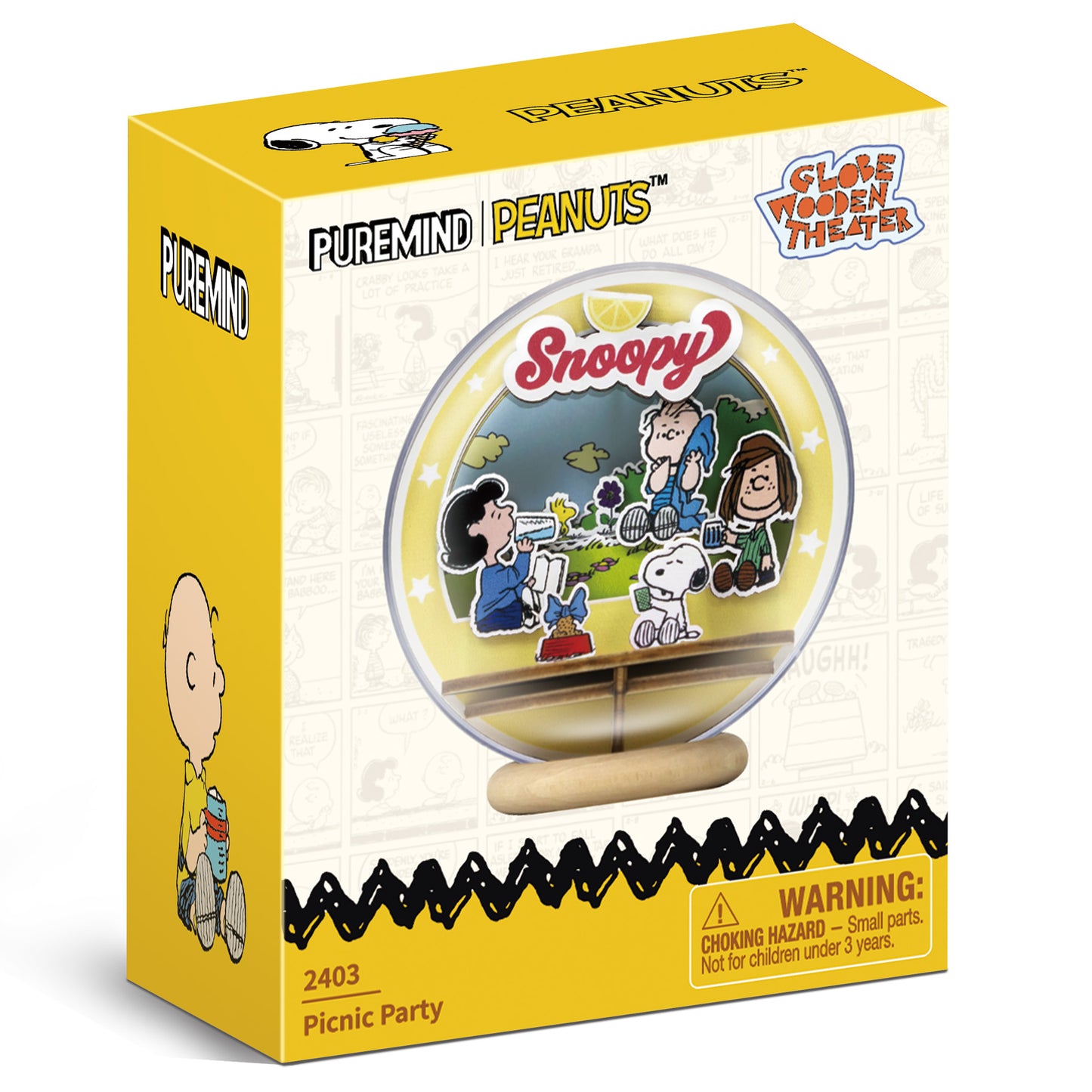 Puremind - Peanuts™ Snoopy & Friends Picnic Party - Pm2403