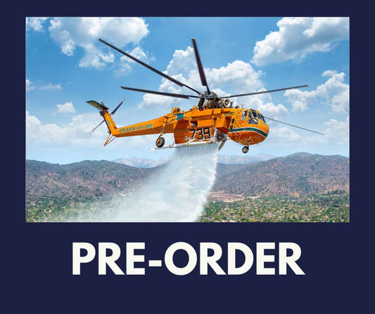 ICM Military 1/35 - Sikorsky S-64E Skycrane, Firefighting Helicopter ICM53060 (PRE-ORDER)
