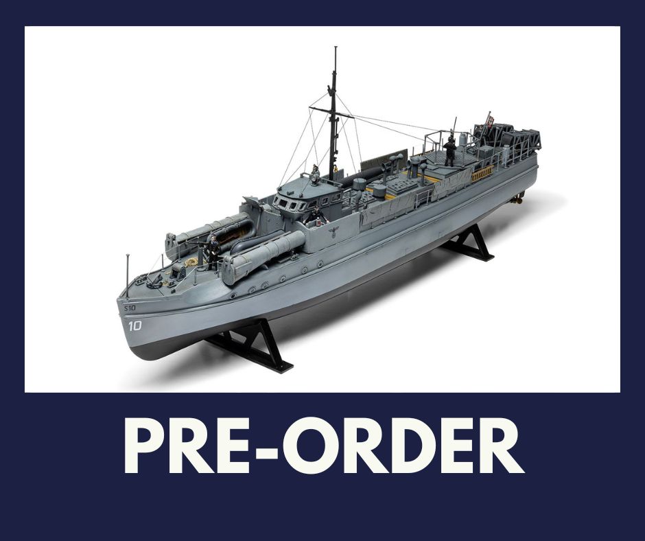 未開封 AIRFIX GERMAN E-BOAT 1:72 モデルキット 1/72 Airfix - German E-Boat (PRE-ORDER) – SuperModels