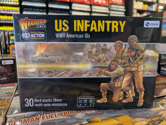 28mm Bolt Action - US Infantry WWII American GIs