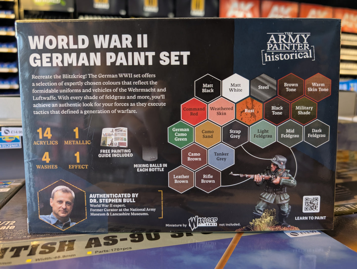 The Army Painter - WW2 German Paint Set (20pc Warpaints Fanatic)