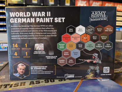 The Army Painter - WW2 German Paint Set (20pc Warpaints Fanatic)