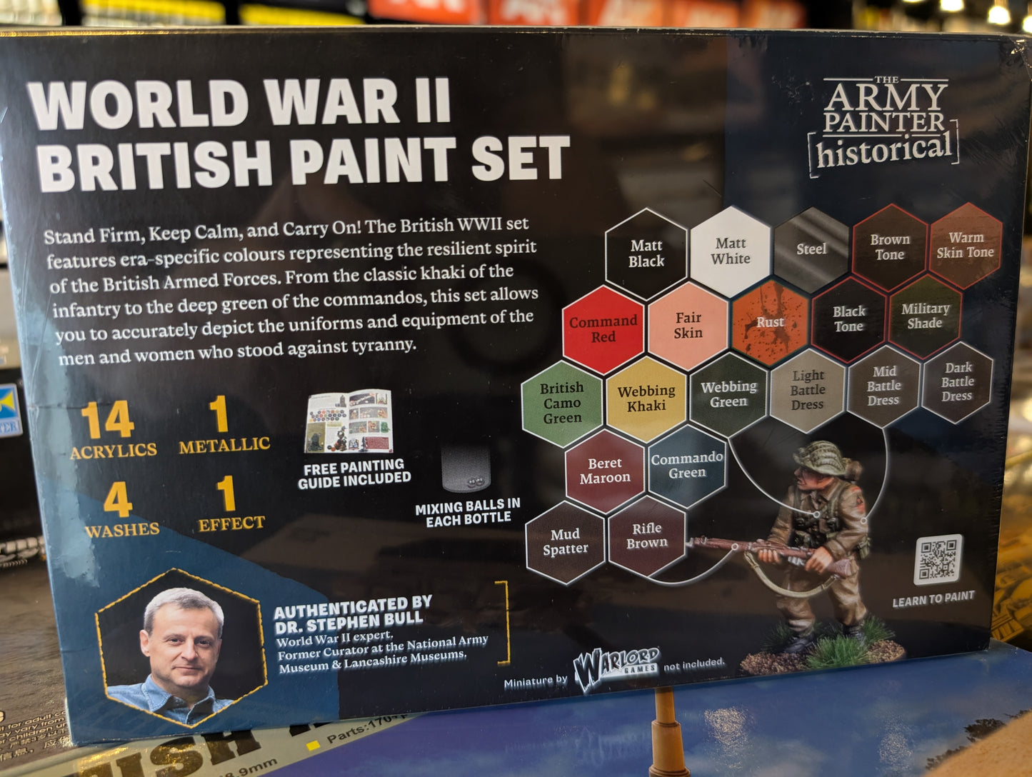 The Army Painter - WW2 British Paint Set (20pc Warpaints Fanatic)