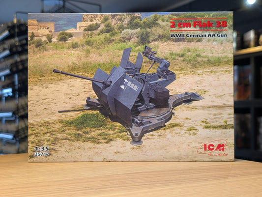 1/35 ICM -  2cm Flak 38 WWi German Anti-Aircraft Gun