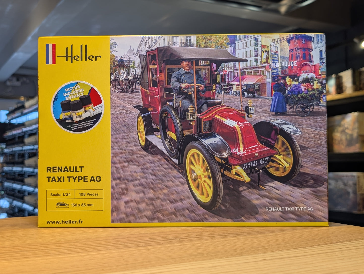 1/24 Heller - Renault Taxi Type AG Gift Set