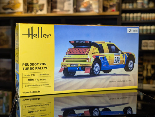 1/43 Heller - Peugeot 205 Turbo Rally 80189