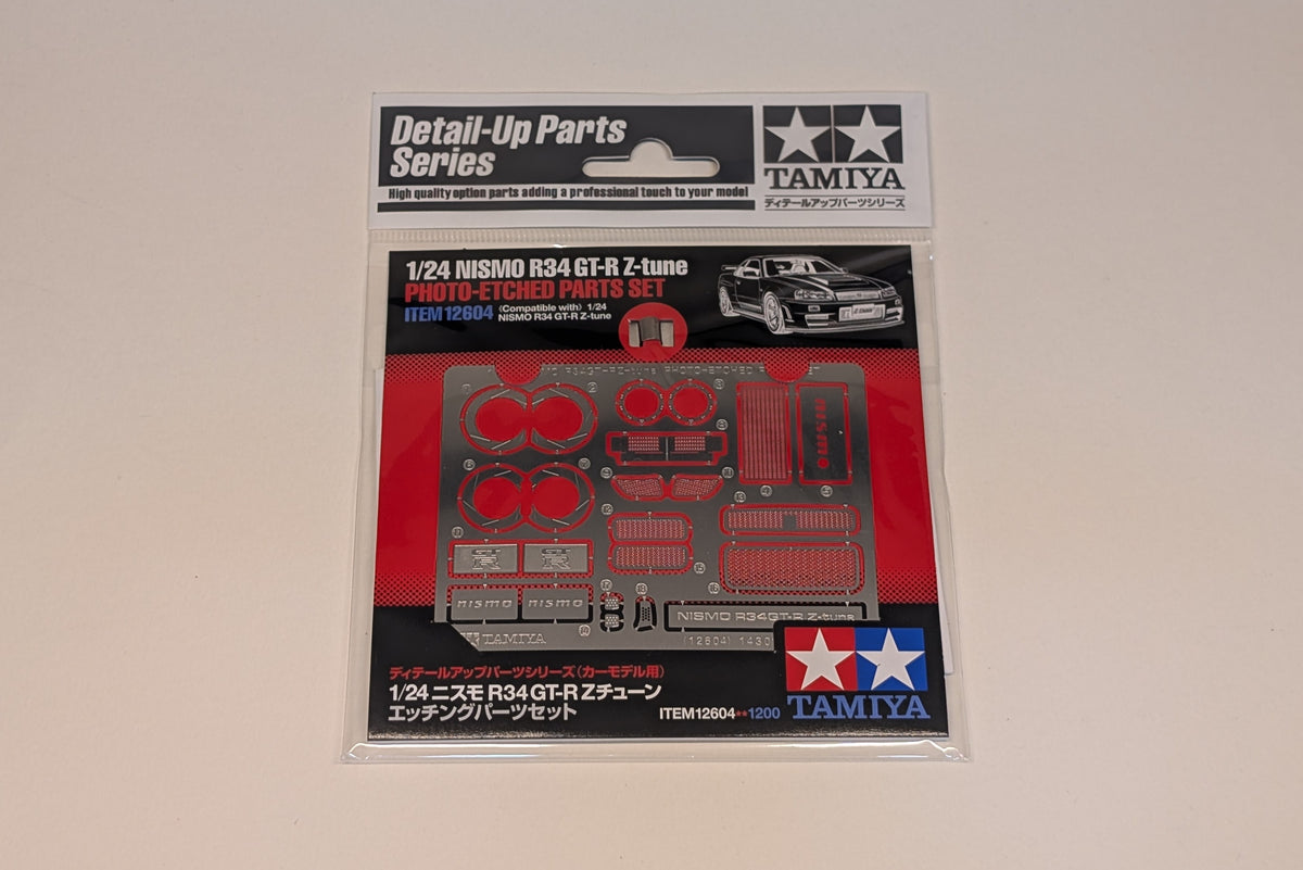 Tamiya 12604 photo etch parts set for 1/24 Nismo R34 GT-R Z Tune in the SuperModels shop