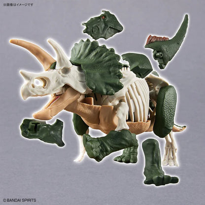 Bandai "Plannosaurus" Dinosaur Model Kits: Triceratops