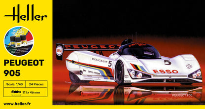 Heller - Gift Set Peugeot 905 56110