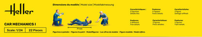 Heller STARTER KIT Automechaniker I 1:24
