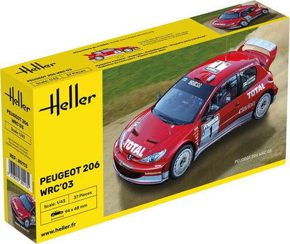 1/43 Heller - Peugeot 206 WRC 03 80113