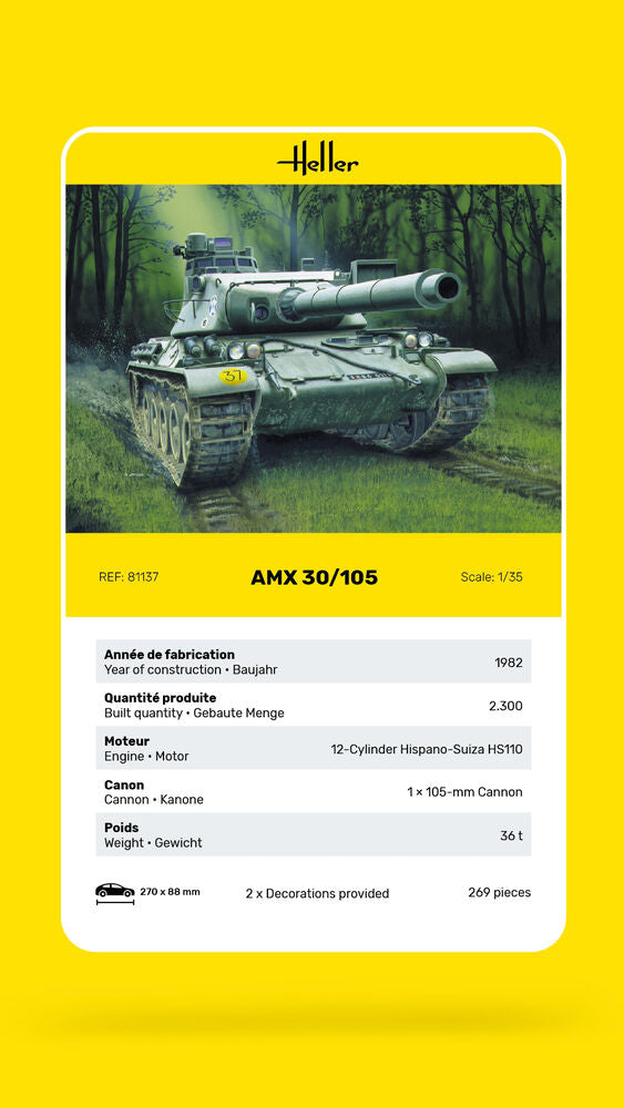 Heller AMX 30/105 1:35