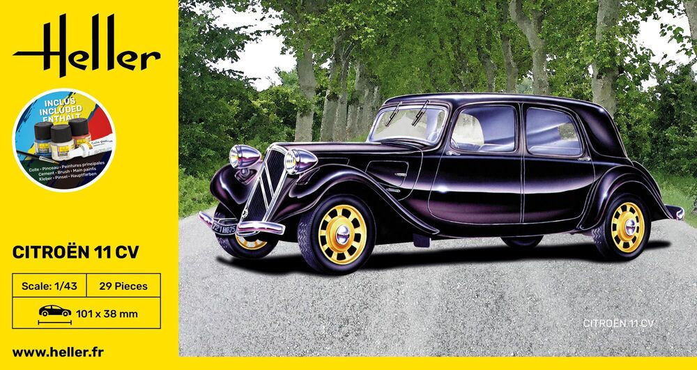 Heller - Gift Set Citroen 11 CV 56159