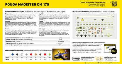 1/72 Heller - Fouga Magister CM 170