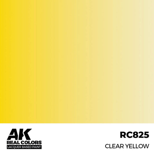RC825 - AK Real Colors - Clear Yellow