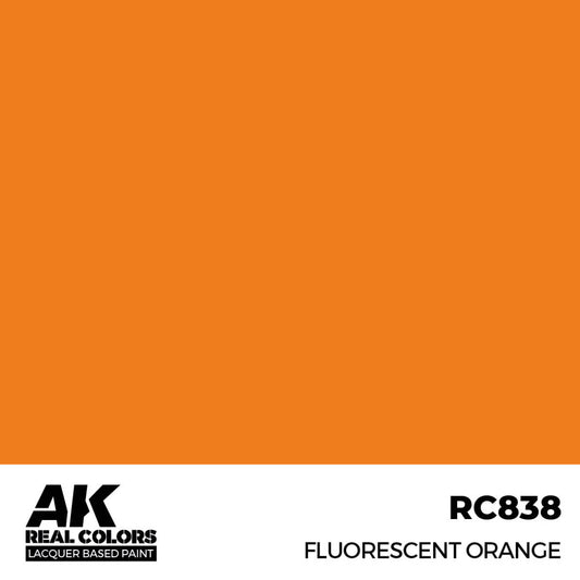 RC838 - AK Real Colors - Fluorescent Orange RAL3024