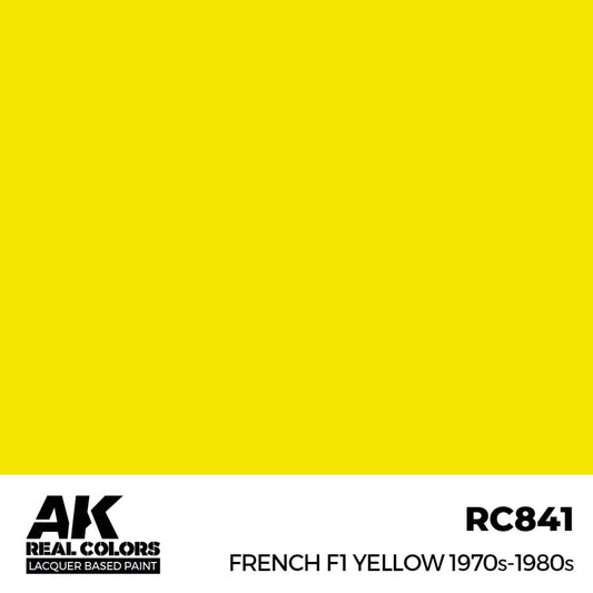 RC841 - AK Real Colors - F1 Yellow 1970s-80s