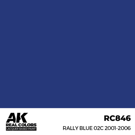 RC846 - AK Real Colors - World Rally Blue 2001-06