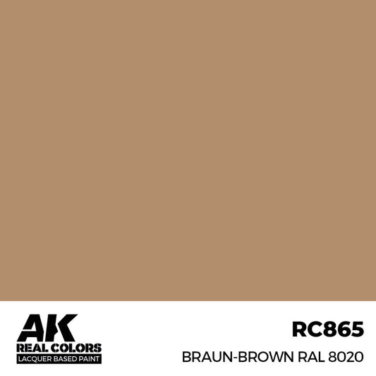 RC865 - AK Real Colors - Braun-Brown RAL 8020
