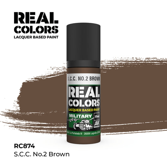 RC874 - AK Real Colors - S.C.C. No.2 Brown