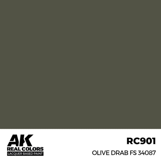 RC901 - AK Real Colors - Olive Drab FS 34087