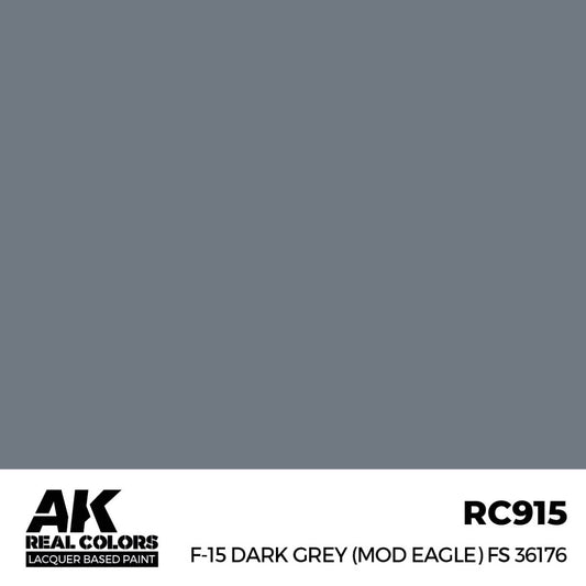 RC915 - AK Real Colors - F-15 Dark Grey (Mod Eagle) FS 36176