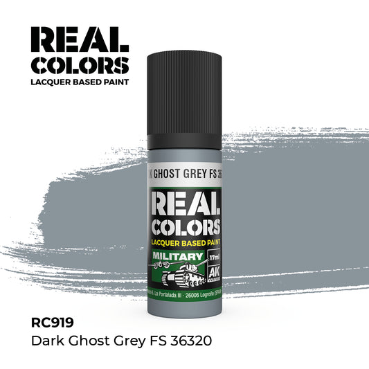RC919 - AK Real Colors - Dark Ghost Grey FS 36320