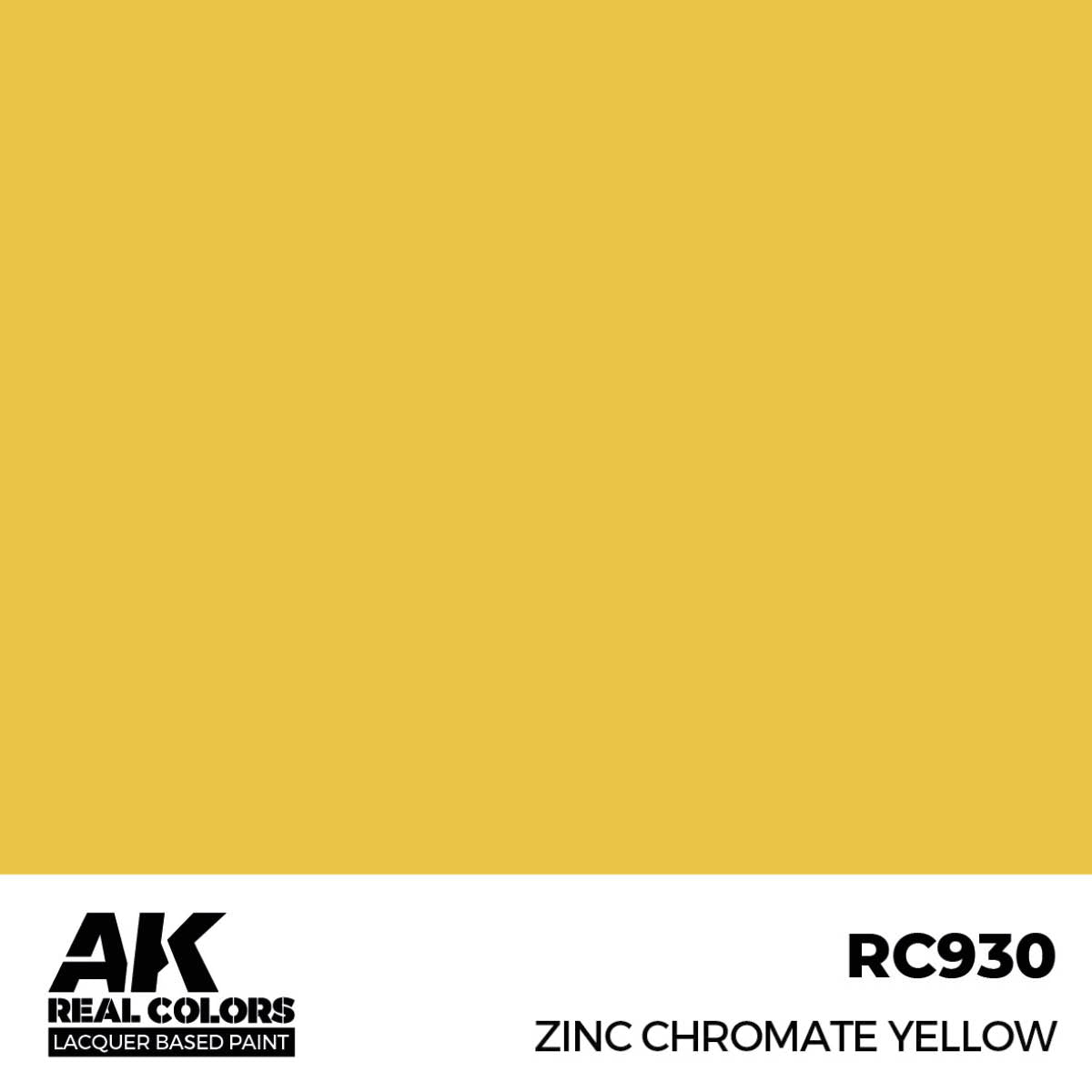RC930 - AK Real Colors - Zinc Chromate Yellow
