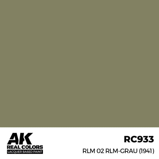 RC933 - AK Real Colors - RLM 02 RLM-Grau (1941)
