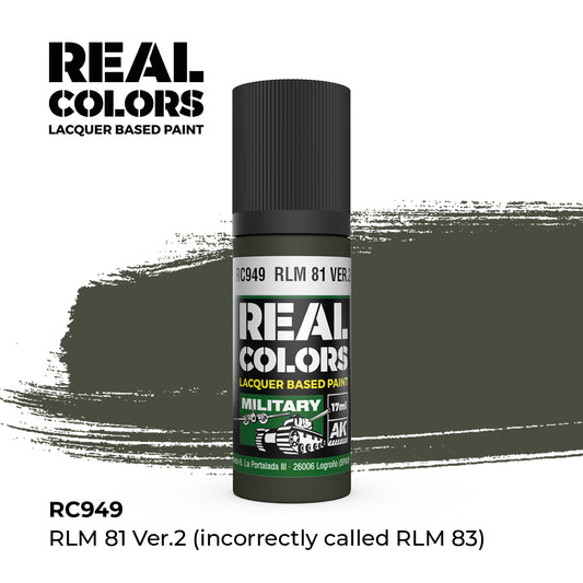 RC949 - AK Real Colors - RLM 81 Ver.2 (incorrectly called RLM 83)
