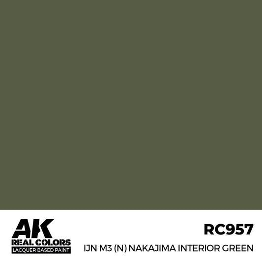 RC957 - AK Real Colors - IJN M3(N) Nakajima Interior Green