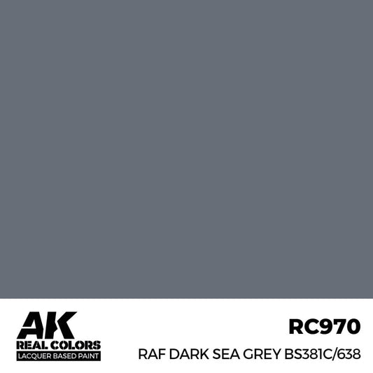 RC970 - AK Real Colors - RAF Dark Sea Grey BS381C/638