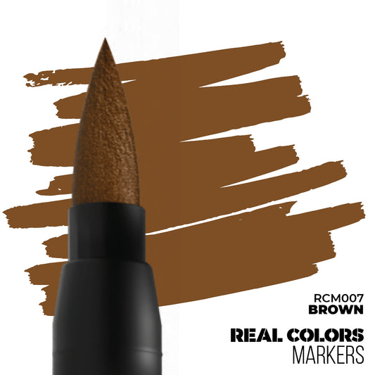 RCM007 - AK Real Color Marker - Brown
