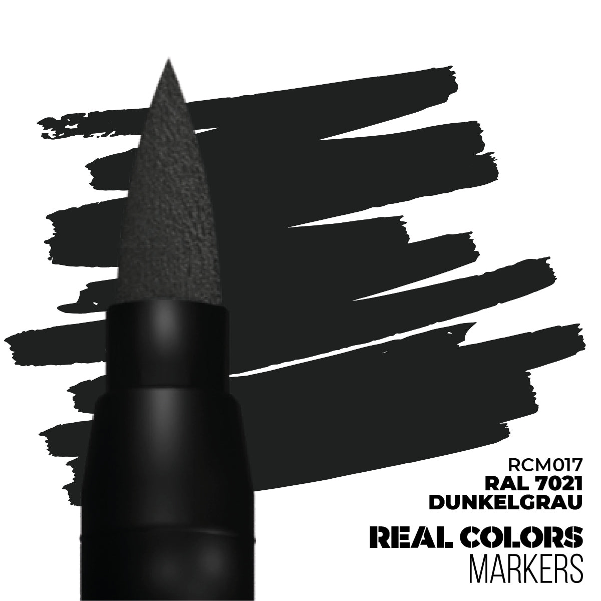 RCM017 - AK Real Color Marker - RAL 7021 Black Grey