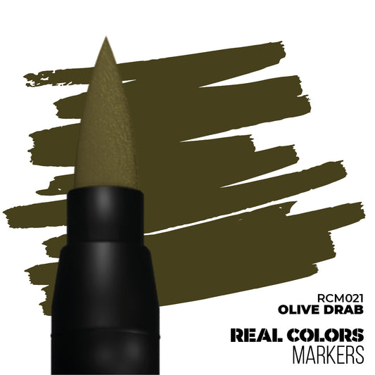 RCM021 - AK Real Color Marker - Olive Drab