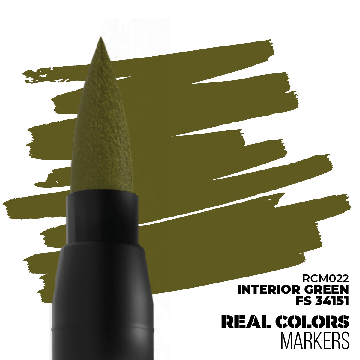 RCM022 - AK Real Color Marker - Interior Green FS 34151