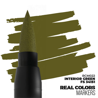 RCM022 - AK Real Color Marker - Interior Green FS 34151