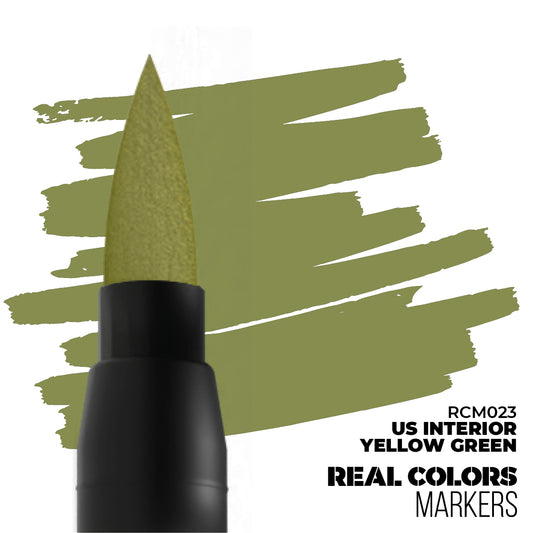 RCM023 - AK Real Color Marker - US Interior Yellow Green